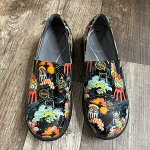 Dansko RARE winona monster leather clogs 40
